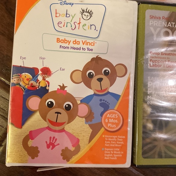 2 DVD’s 📀📀 & 1 CD 💿 Shiva Rea’s Prenatal Yoga GAIAM, Baby Einstein, Lullabies - Picture 3 of 13